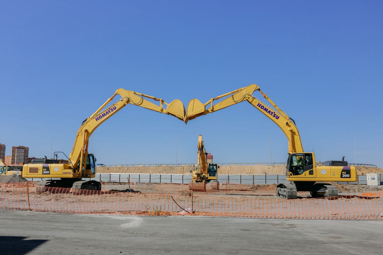 Orbis Construction Komatsu-тың Орталық Азиядағы ең ірі сервистік орталығын салады